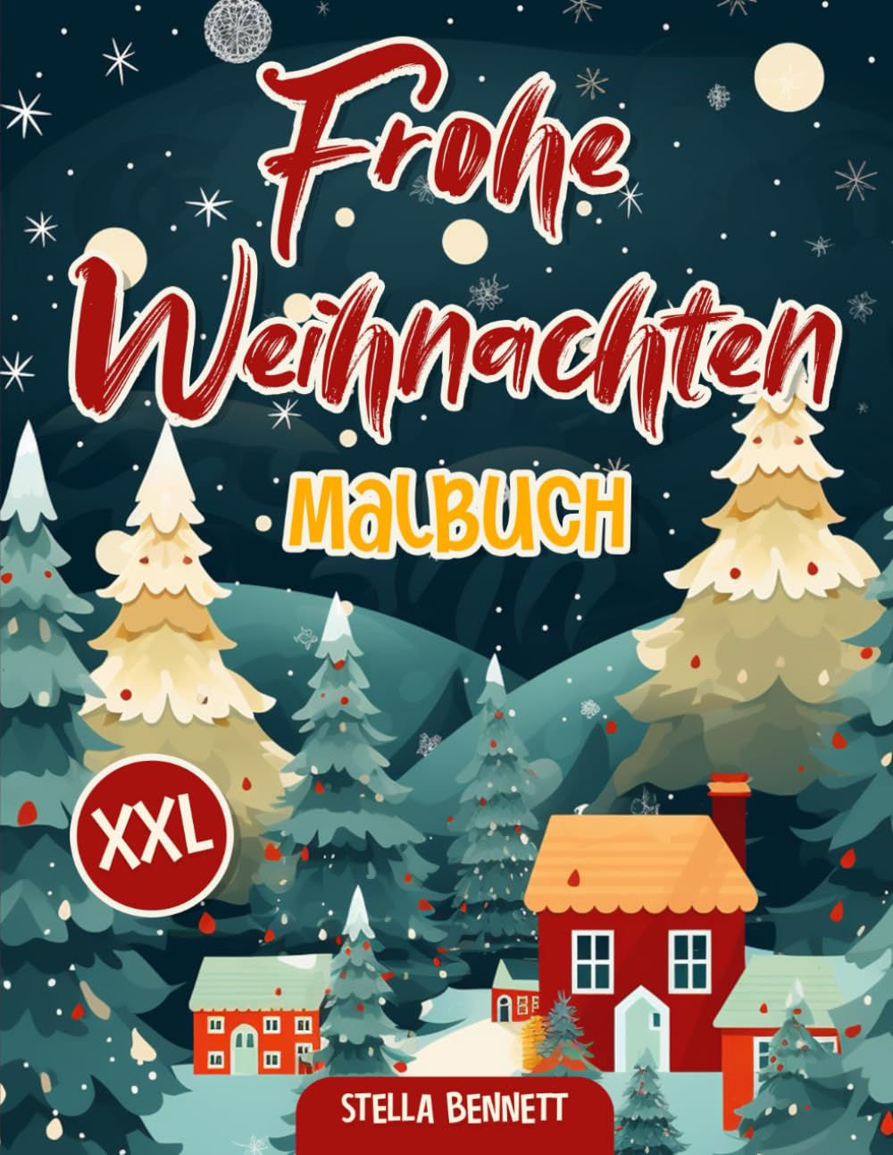 Fröhliche Weihnachten: Malspaß im Advent: XXL Malbuch Religion & Esotericism