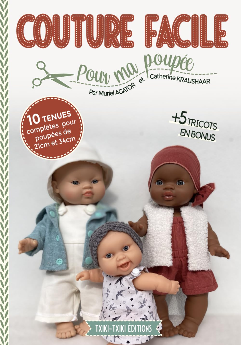 Couture facile pour ma poupée: Livre couture avec patrons, simple et rapide pour débutant(e)s book