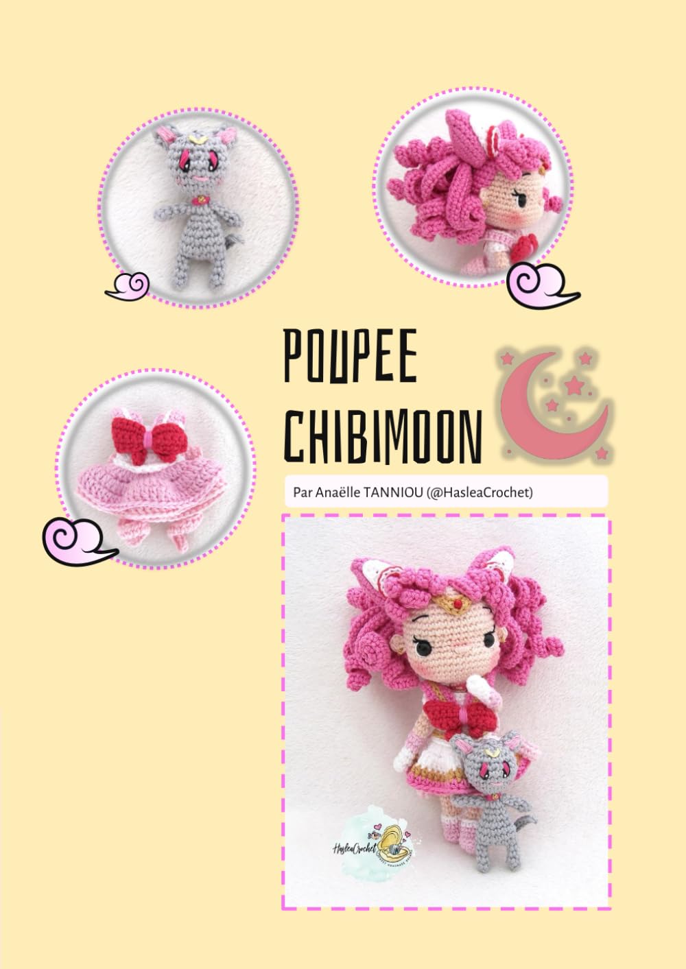 Poupée Chibimoon (Chibiusa): Tutoriel de poupée au crochet book