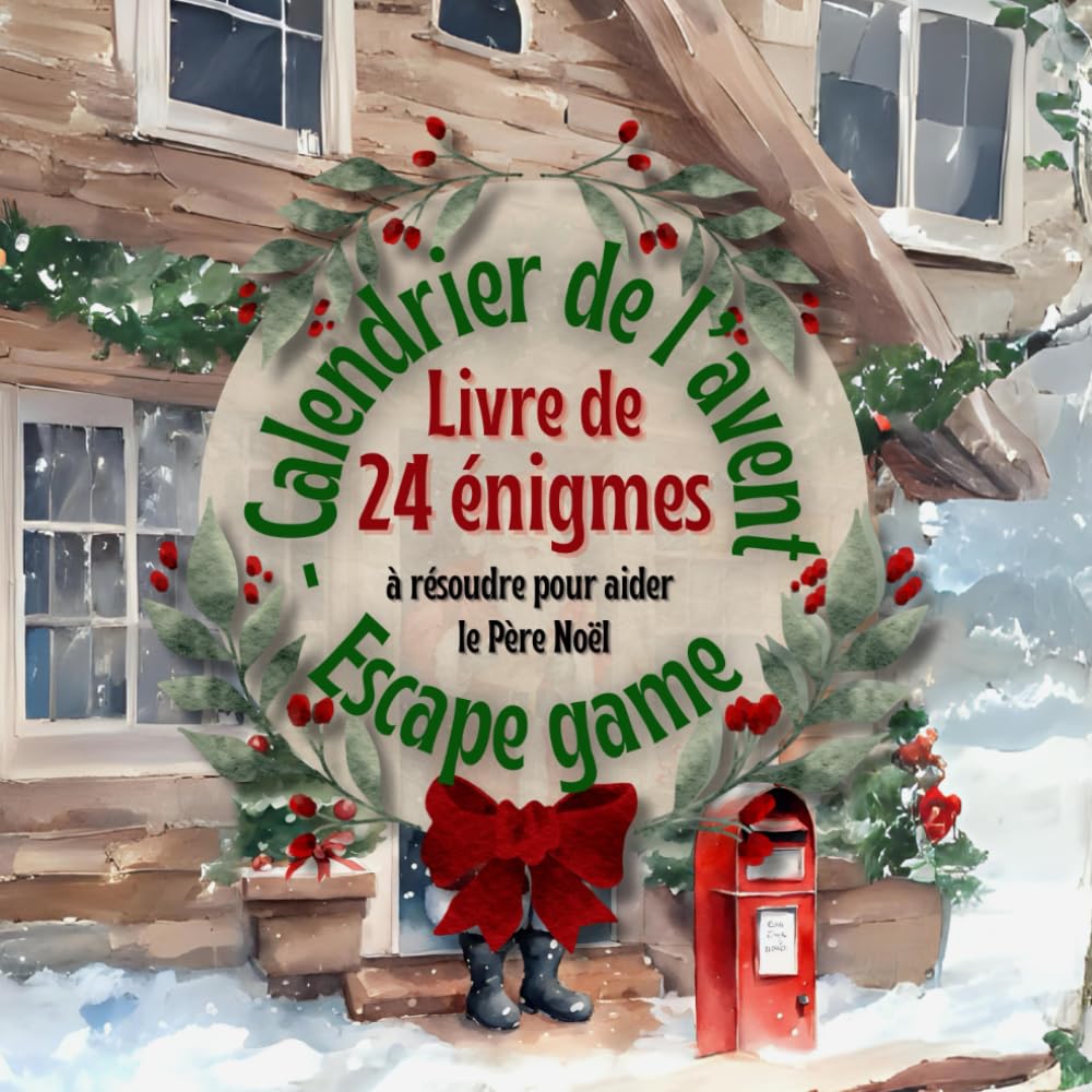Calendrier de l'avent : aide au Père Noël - 24 énigmes pour une grande aventure de Noël: Escape Game de l'Avent Tiptoi & Games