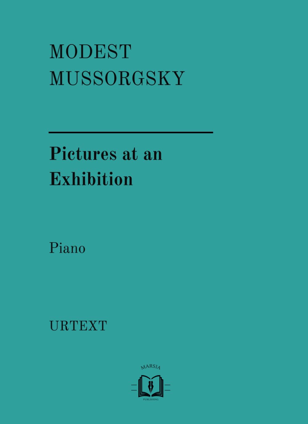 Pictures at an Exhibition: Piano Urtext Edition Sheet Music