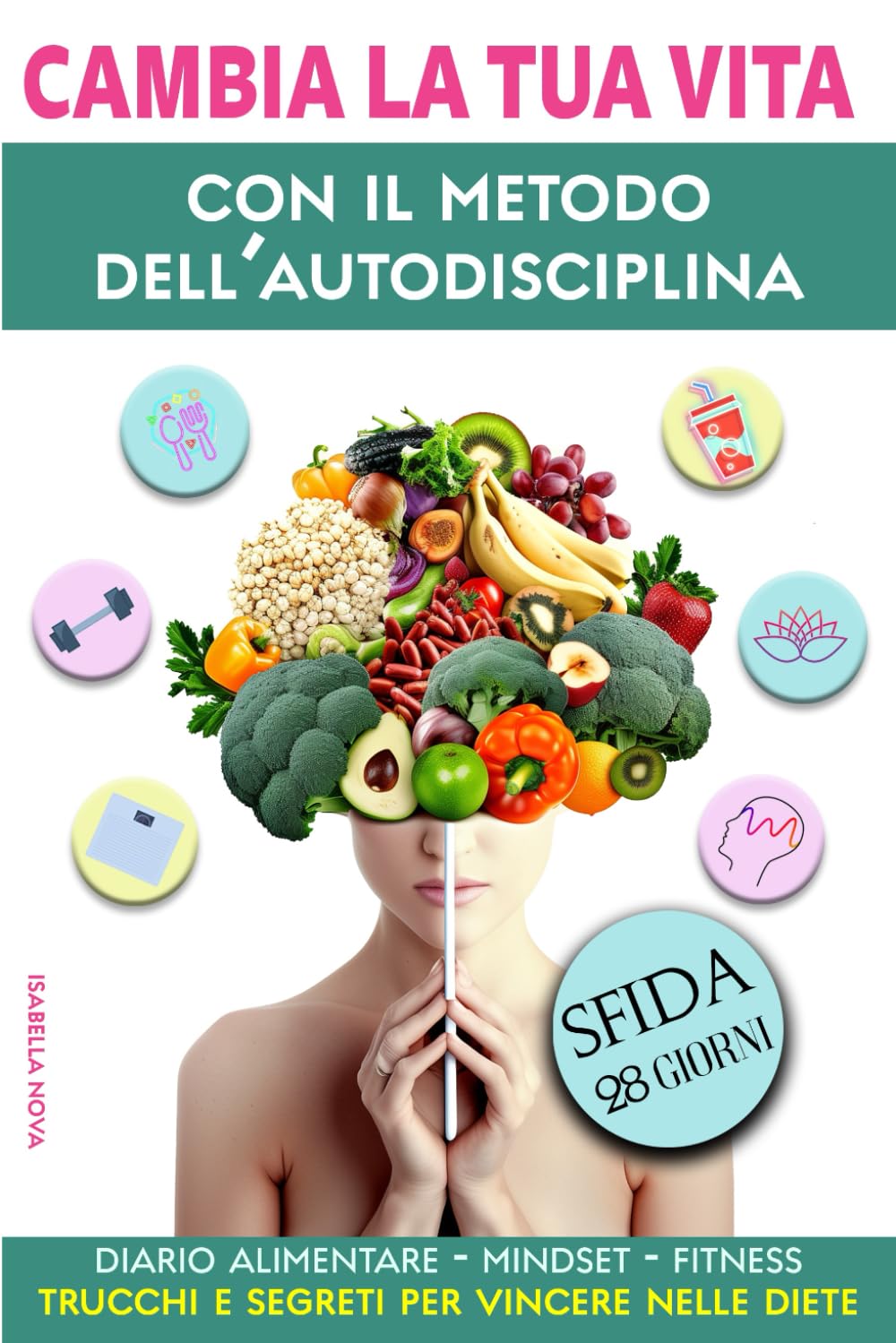 Cambia la tua vita con il metodo dell'autodisciplina: diario alimentare, mindset, fitness e consapevolezza per vincere nelle diete book