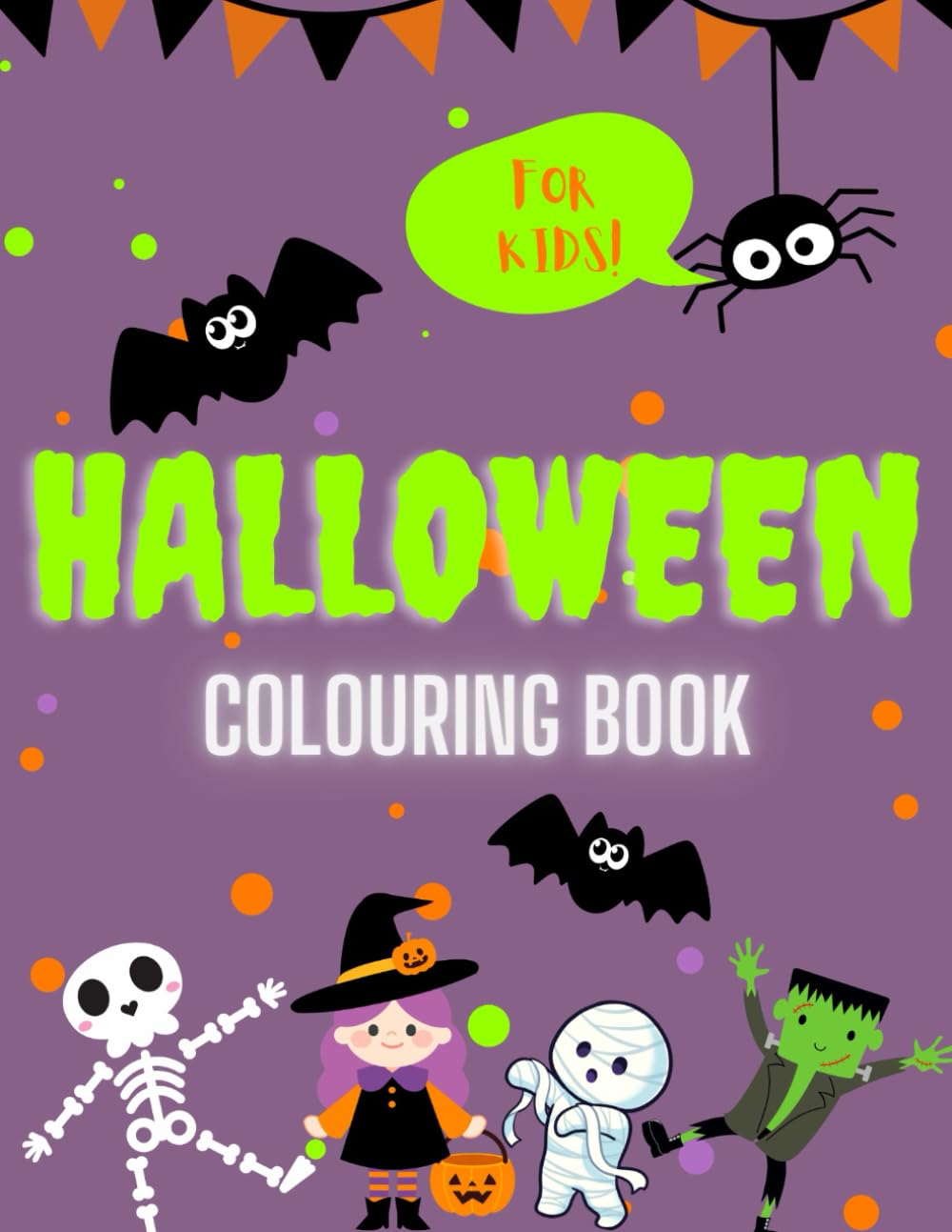 Halloween Colouring Book: 40 Pages of Spooky Fun! Novels & Short Stories