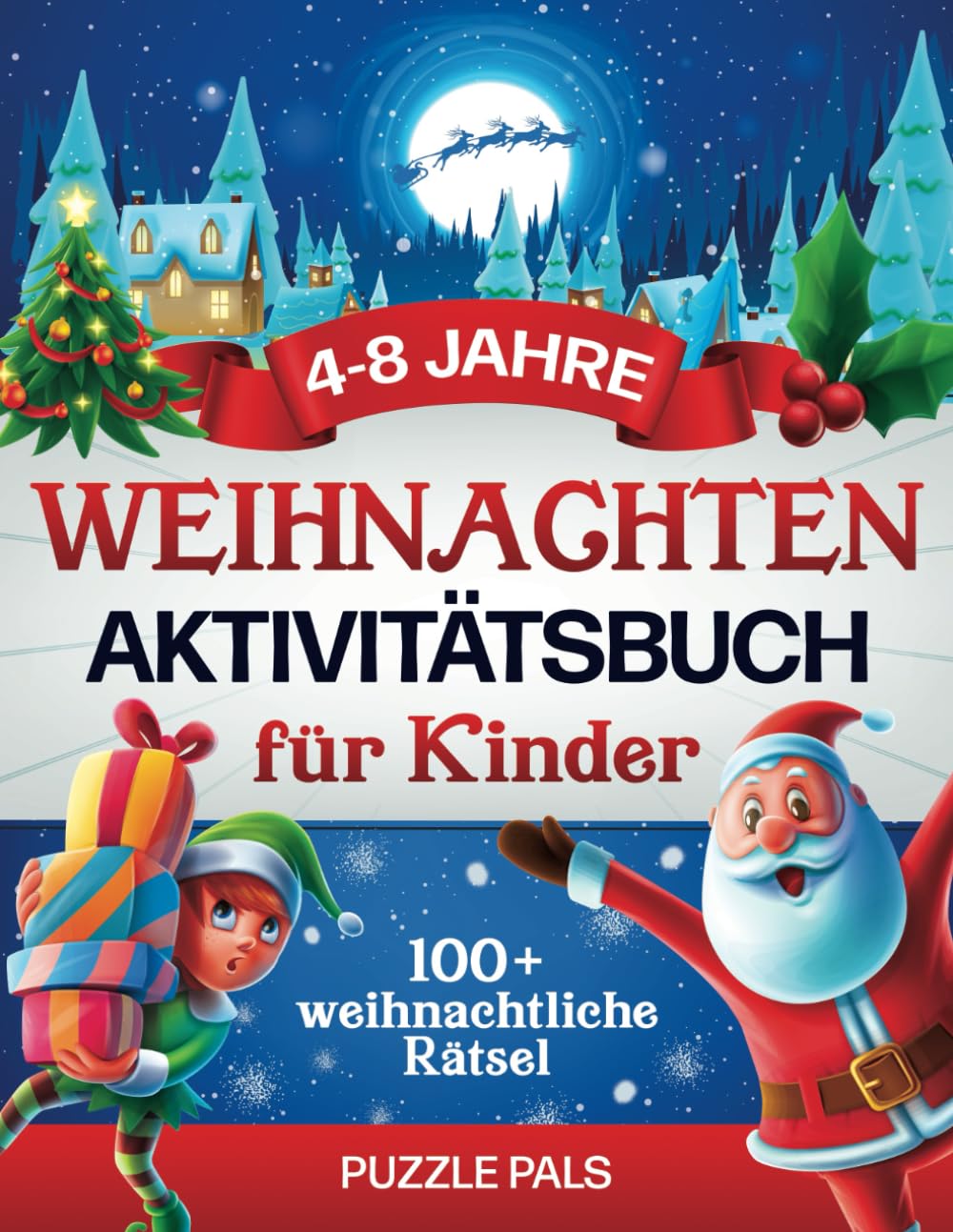 Weihnachten Aktvitätsbuch für Kinder: 100+ weihnachtliche Rätsel Non-fiction