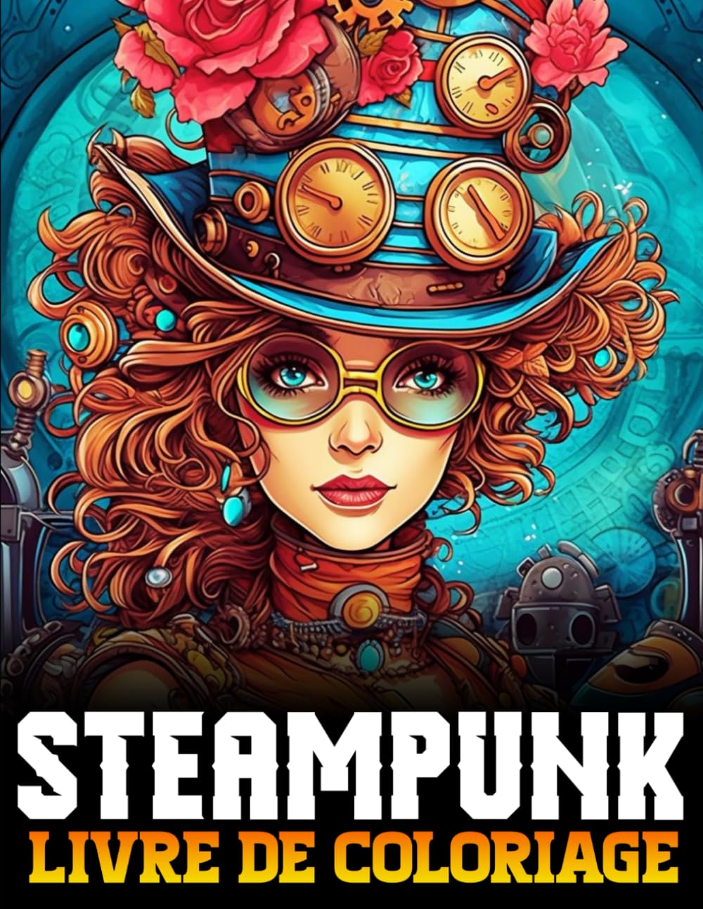 Steampunk Livre De Coloriage: 60 Illustrations Professionnelles avec Steampunk Art Dessins et Modèles pour Adultes et Adolescents book