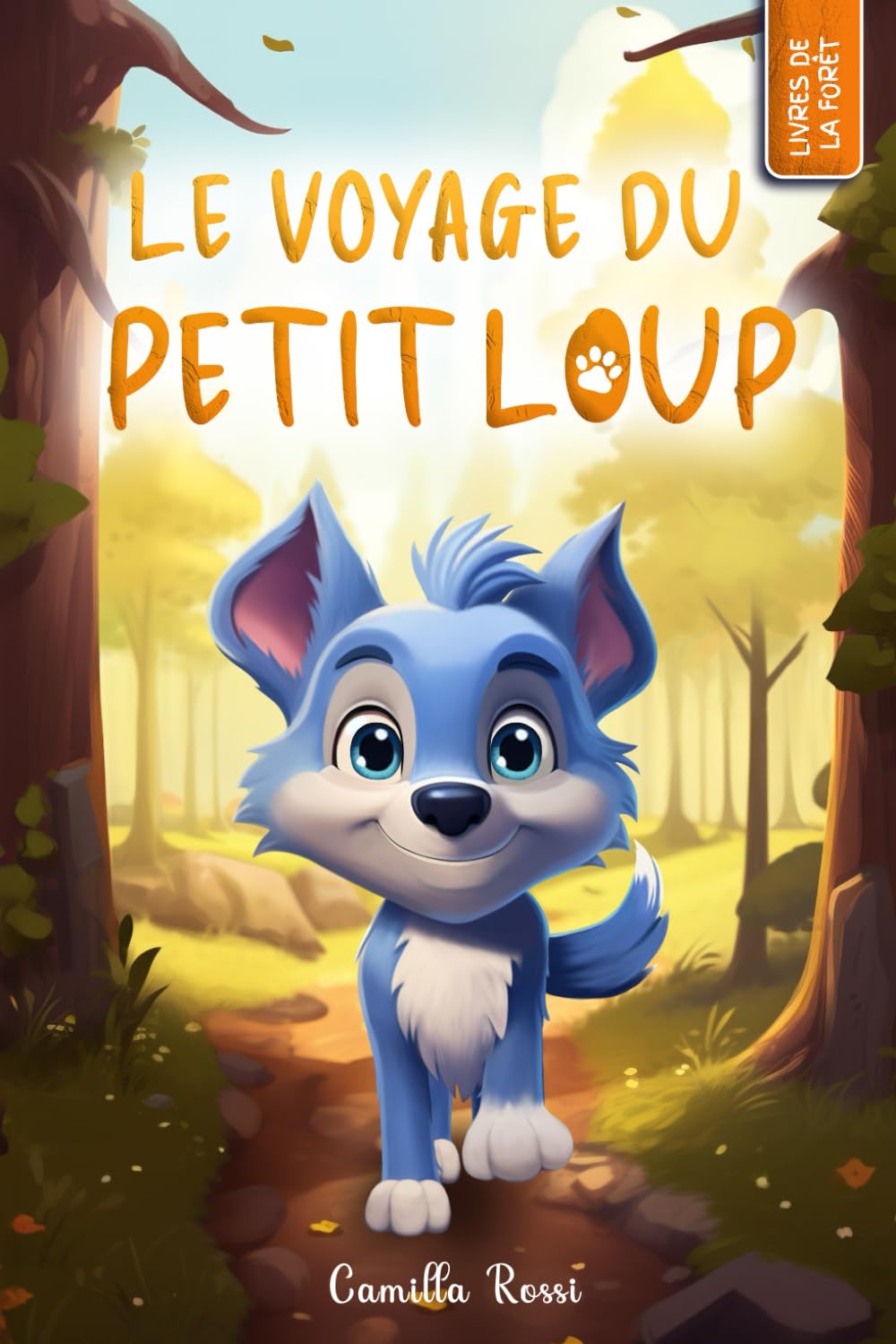 Le voyage du petit loup: Un Livre Illustré pour enfants - De 3 à 7 ans Non-fiction