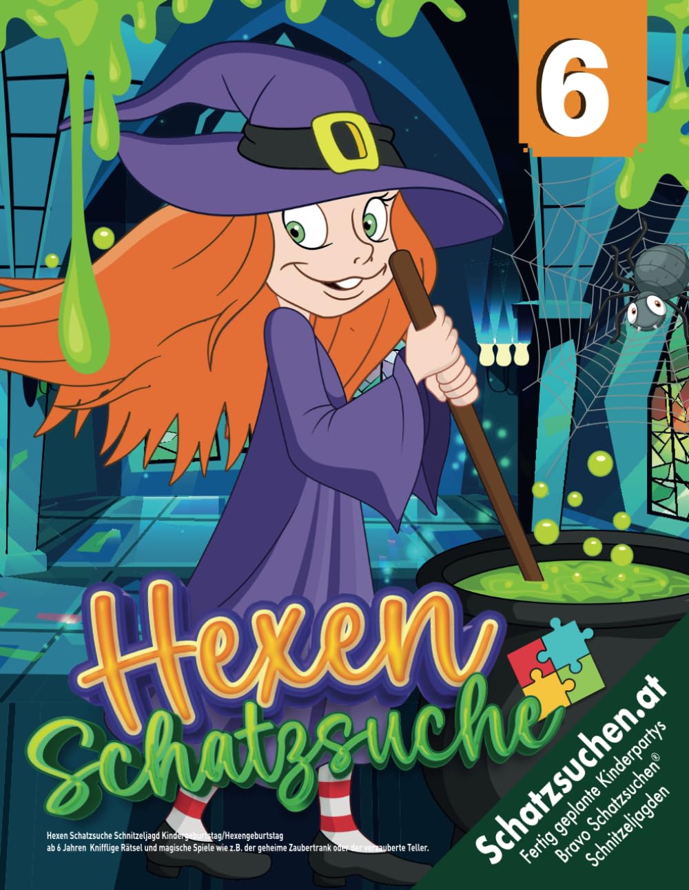 Hexen Schatzsuche Schnitzeljagd Kindergeburtstag/Hexengeburtstag ab 6 Jahren: Knifflige Rätsel und magische Spiele wie z.B. der geheime Zaubertrank oder der verzauberte Teller. (Bravo Schatzsuche) Fantasy & Sci-Fi