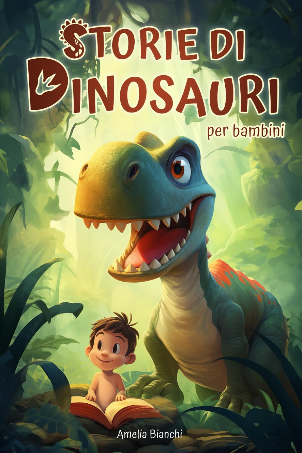 Storie di dinosauri per bambini: Ediz. a colori | Libro per bambini 3 - 6 anni book
