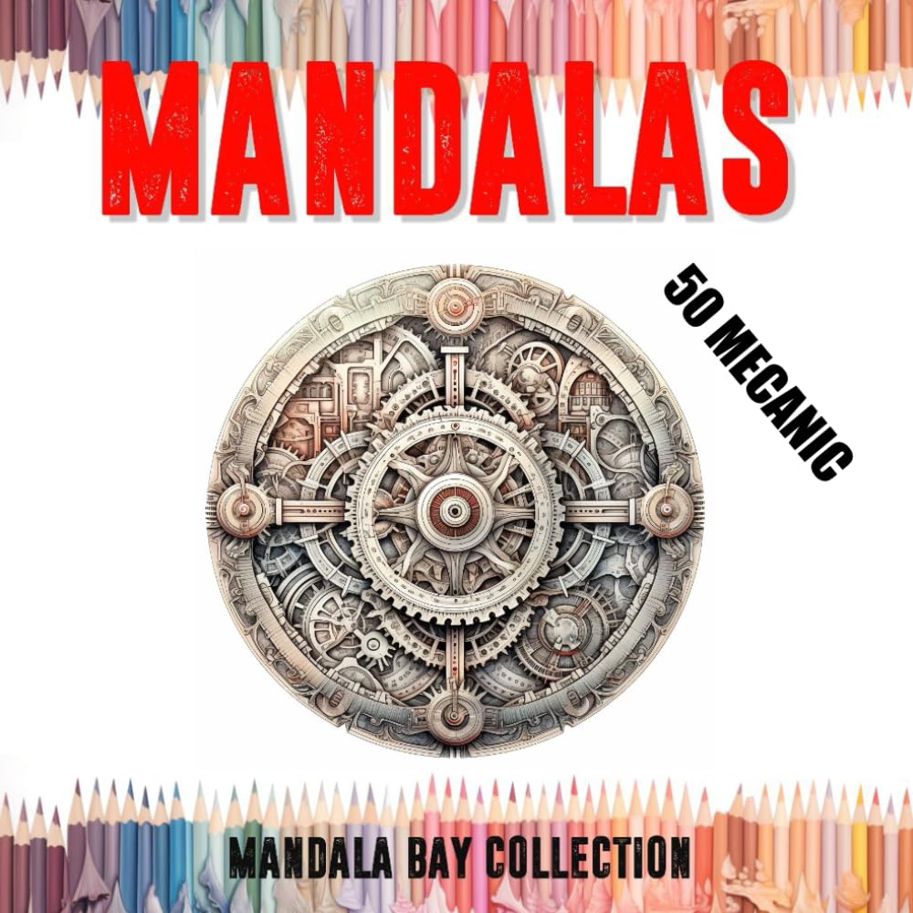 Product Image: MANDALAS: 50 Mandalas "Mecanic"