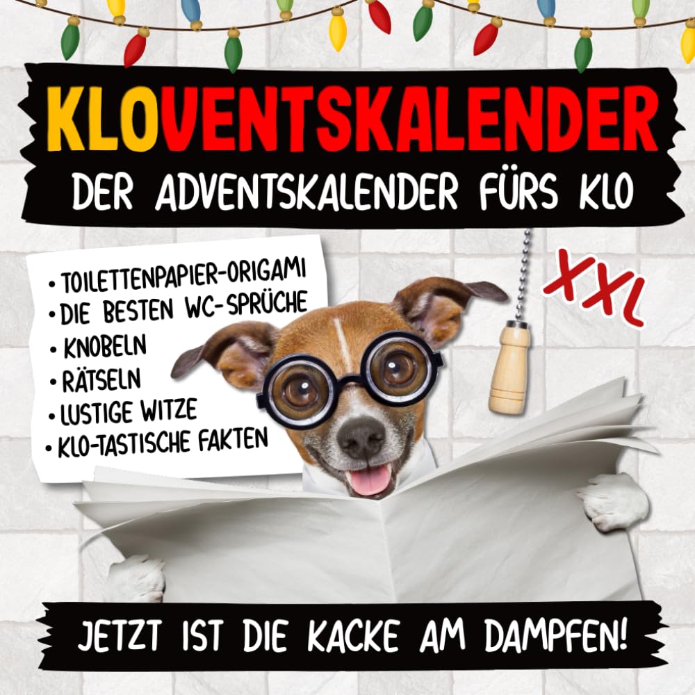 Kloventskalender: Der lustige Adventskalender fürs Klo Lifestyle