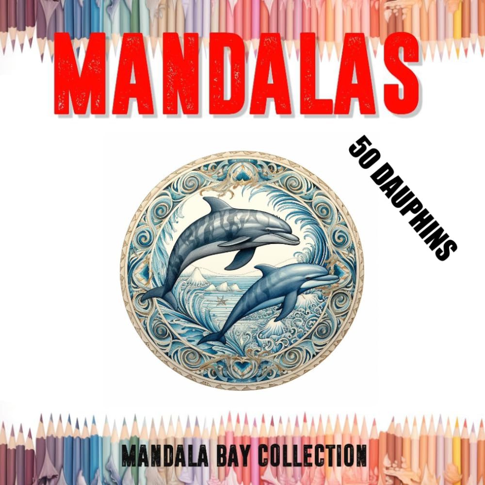 Product Image: MANDALAS: 50 Mandalas Dauphins