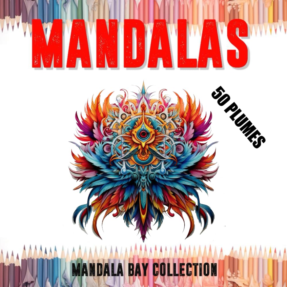 Product Image: MANDALAS: 50 Mandalas Plumes