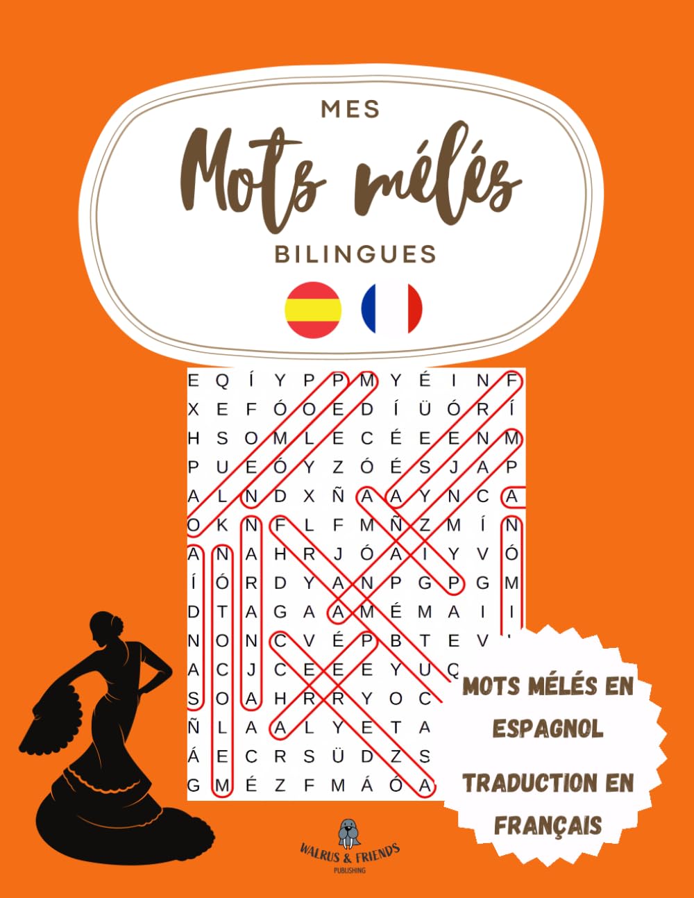 Mes mots mélés bilingues Français - Espagnol book