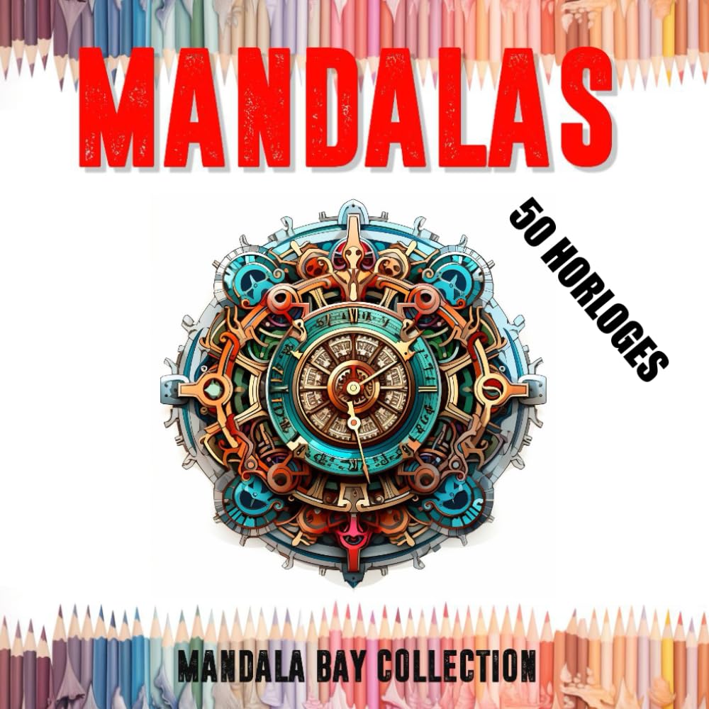 Product Image: MANDALAS: 50 Mandalas Horloges