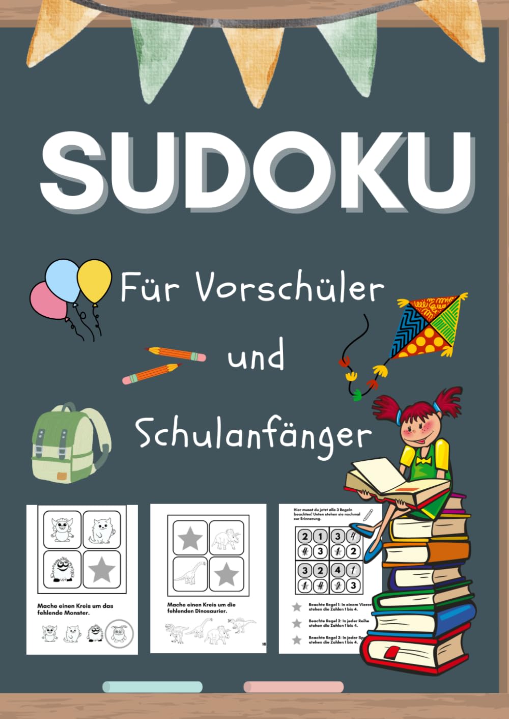 Sudoku für Vorschüler und Schulanfänger School books