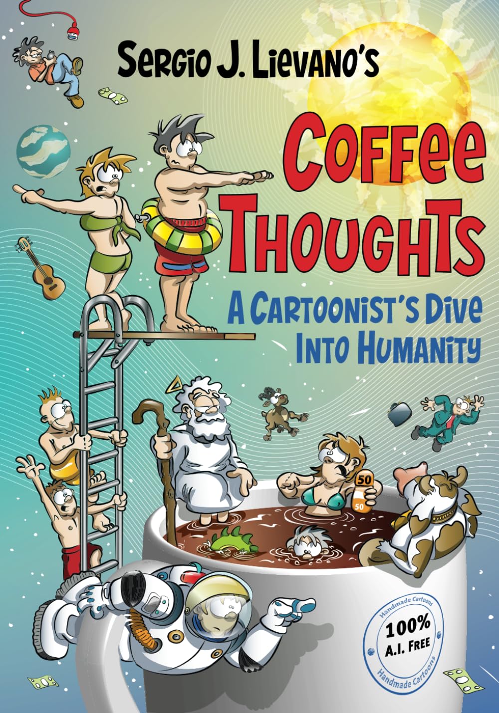 Coffee Thoughts: A Cartoonist's Dive Into Humanity Philosophy