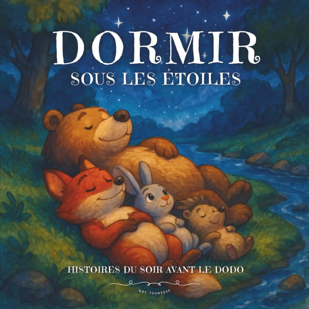 DORMIR SOUS LES ÉTOILES: Des histoires du soir pour les petits - Livre histoire bebe Parents & Children