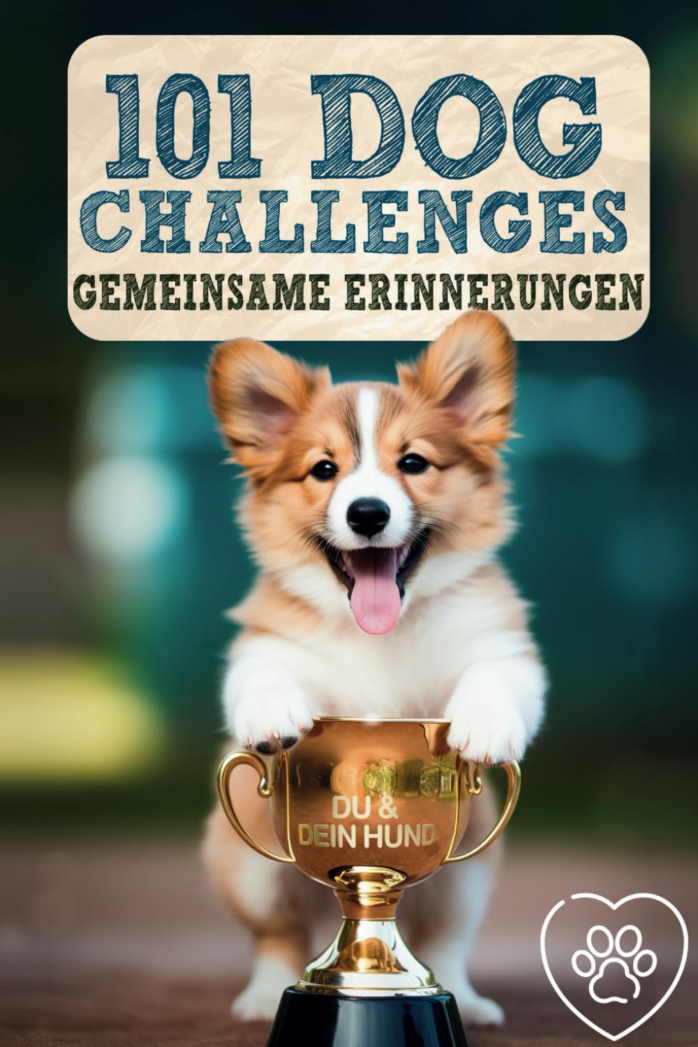 101 Dog Challenges - Gemeinsame Erinnerungen: Spaß und Abenteuer mit deinem treuen Vierbeiner – Challenges von Level 1-3 mit Platz für unvergessliche Fotos | Perfektes Geschenk für Hundebesitzer book
