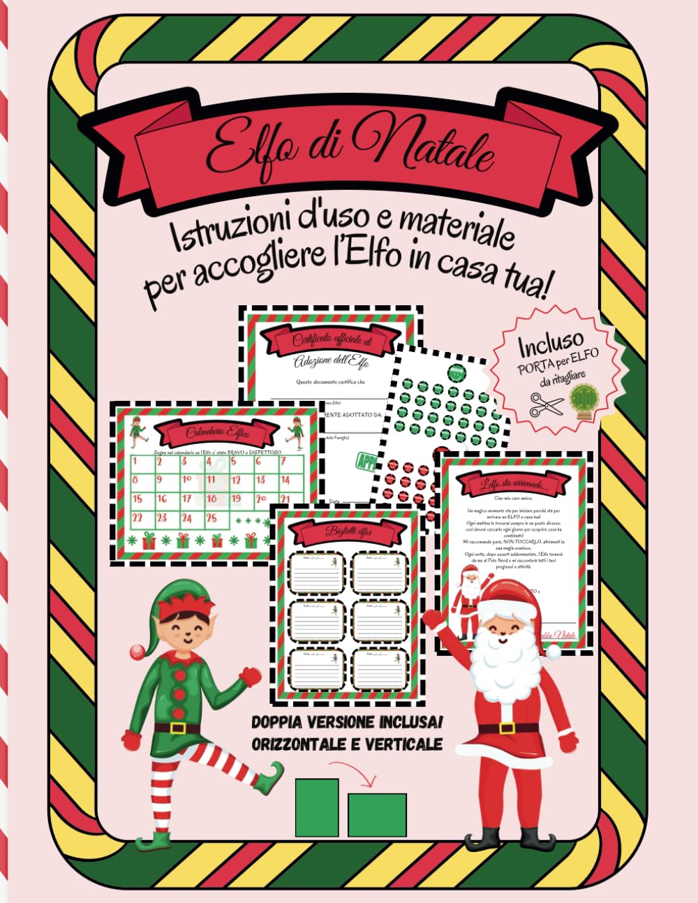 Elfo di Natale: Istruzioni d'uso e Materiale per accogliere l'Elfo in casa vostra: Crea Ricordi Indimenticabili con il Tuo Elfo - Spiegazioni, ... per rendere Magico il Natale dei Bambini book