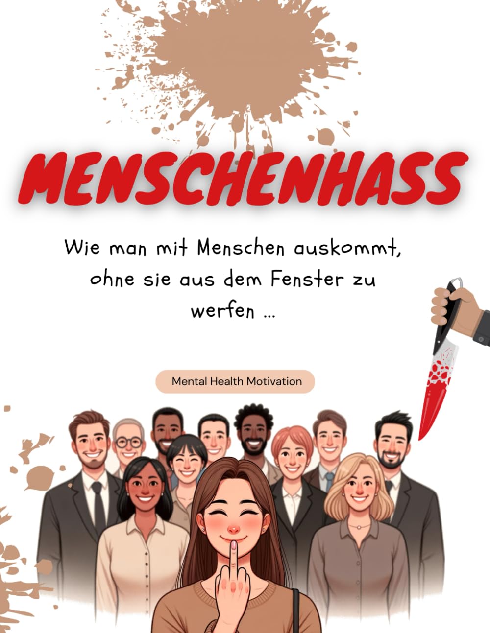 Menschenhass! Für Menschen die an Misanthropie leiden. Ein Ratgeber für alle die von der Menschheit genervt sind und Entspannung suchen: Menschenhass ... auskommt, ohne sie aus dem Fenster zu werfen book