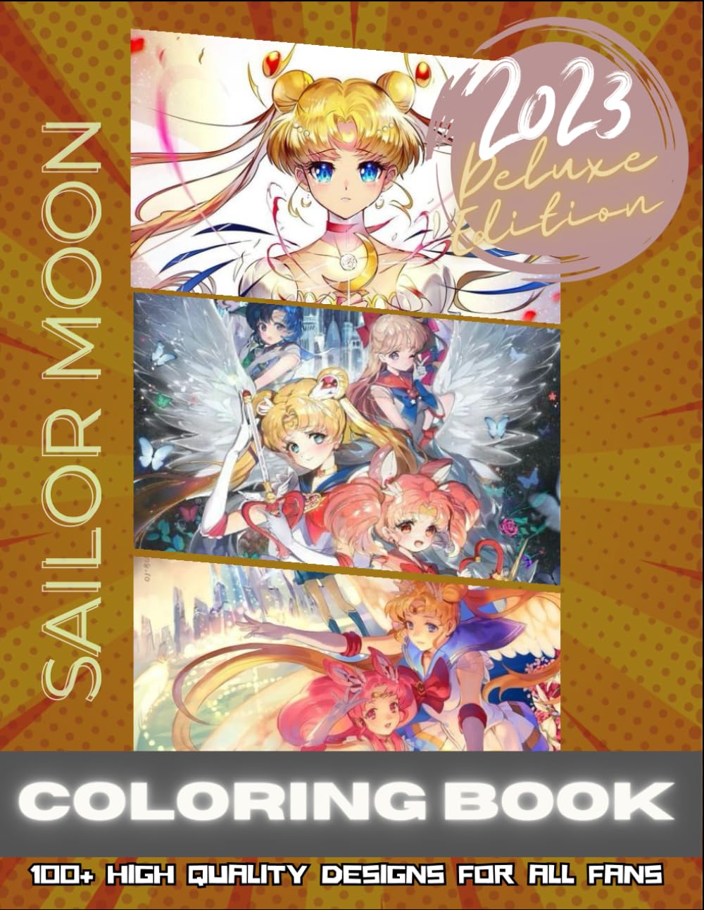Coloring Book: Beautiful and Unique Designs For All Fans Manga
