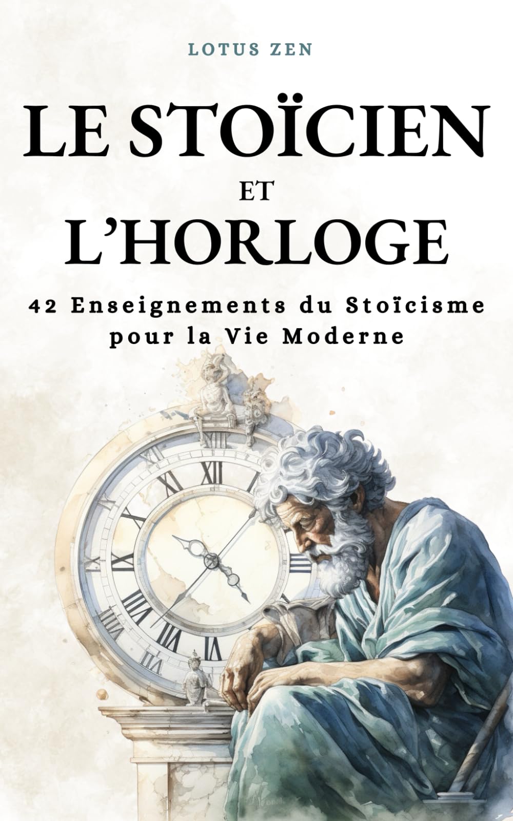 Le Stoïcien et l'Horloge: 42 Enseignements du Stoïcisme pour la Vie Moderne | Développement Personnel et Excellence Morale (Lotus Zen) Philosophy