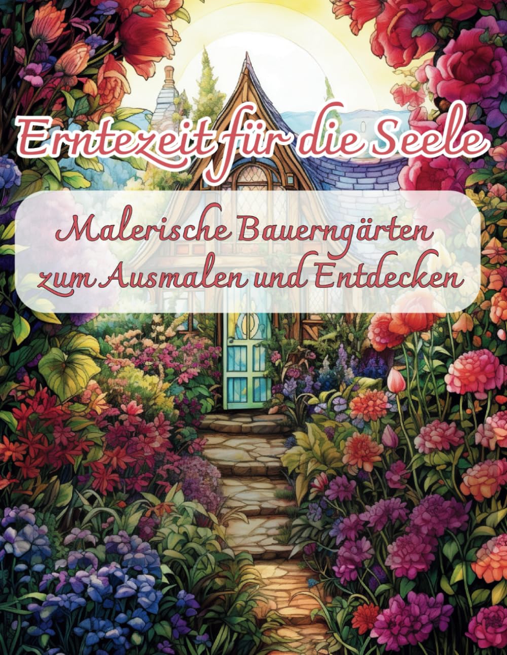 Erntezeit für die Seele: Malerische Bauerngärten zum Ausmalen und Entdecken: Finde Ruhe zwischen Blüten und Blättern - eine Ausmalreise für Erwachsene book