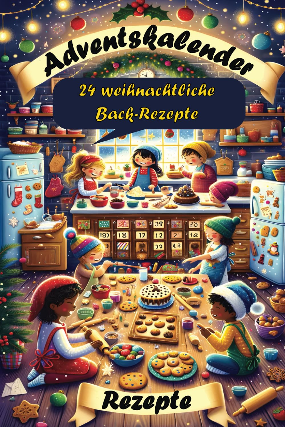 Adventskalender Rezepte: Weihnachtsbäckerei - Spiel, Spaß & Genuss - Einfache Rezepte für winterliche Naschereien. Cooking & Enjoying
