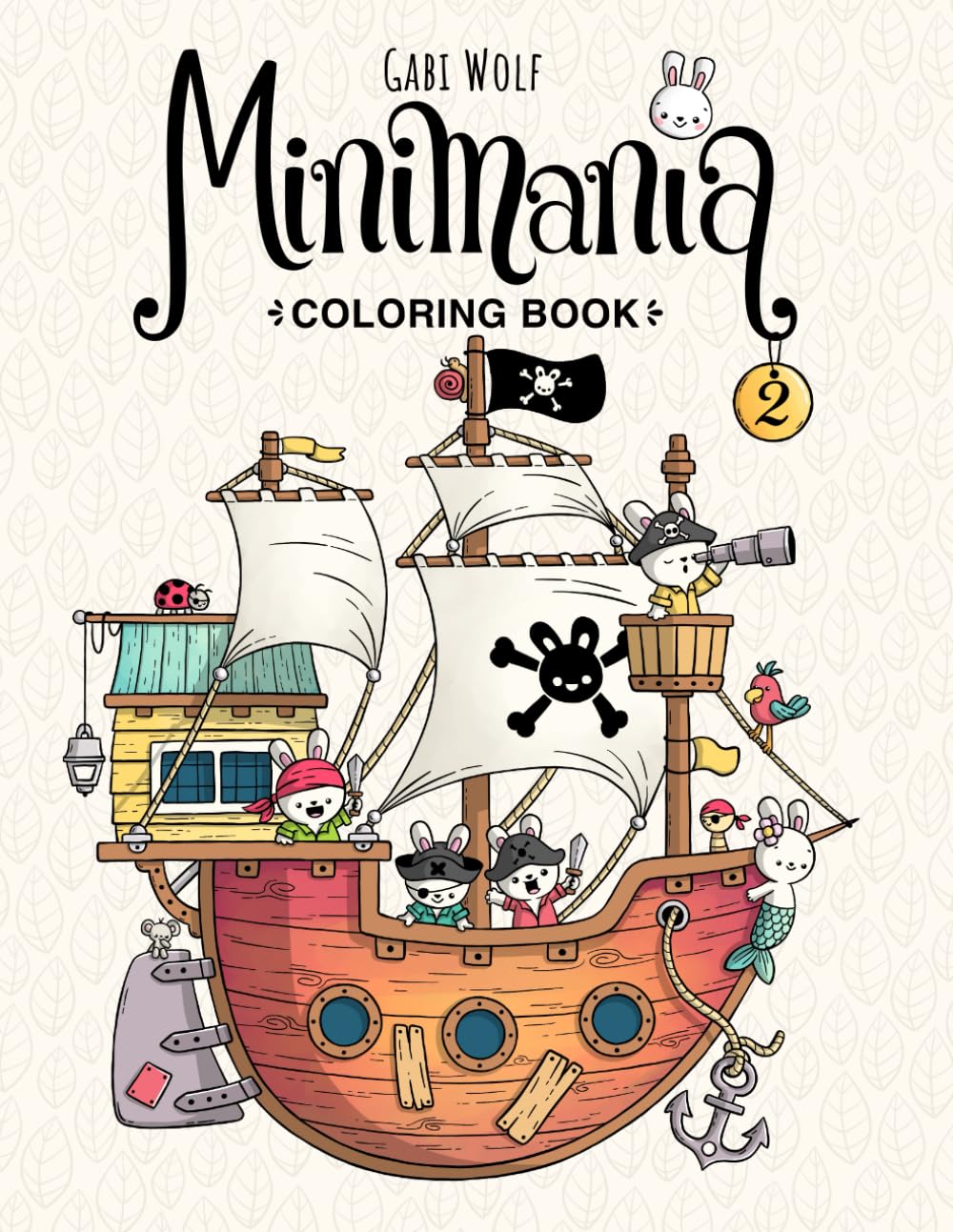 Minimania Volume 2 - Coloring Book with little cute Wonder Worlds (Minimania Coloring Books) Arts & Music