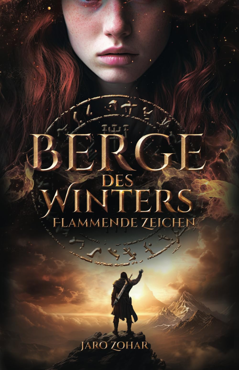 Berge des Winters: Flammende Zeichen Fantasy & Sci-Fi