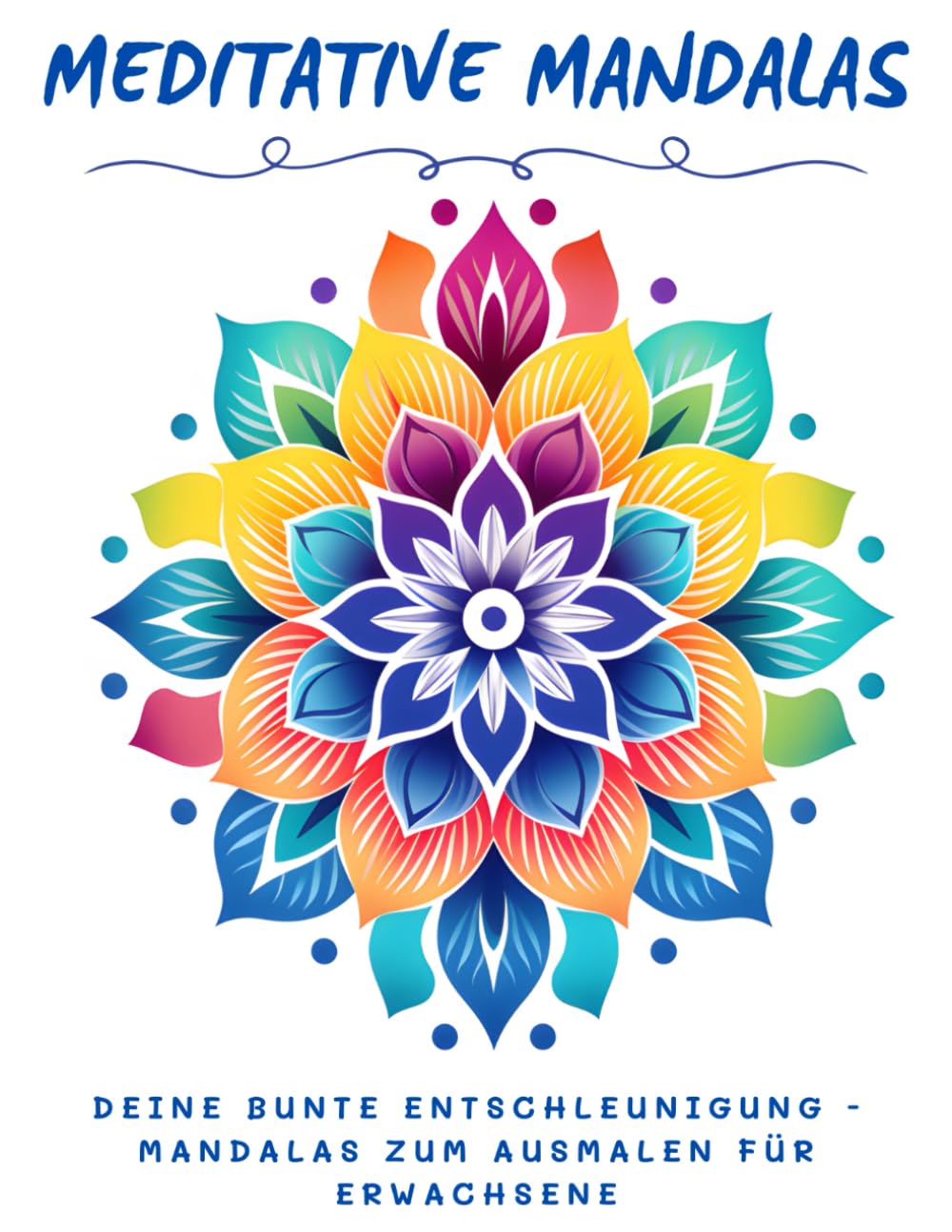 Meditative Mandalas: Deine bunte Entschleunigung - Mandalas zum Ausmalen für Erwachsene Lifestyle