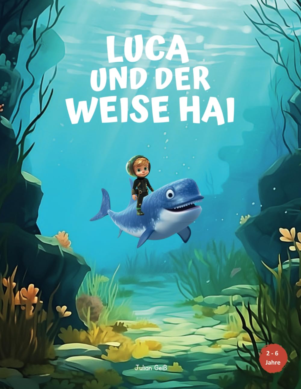 Luca und der weise Hai: Ein Kinderbuch über den Klimawandel und seine Auswirkungen auf das Meer. Für Kinder von 2-6 Jahren. Non-fiction