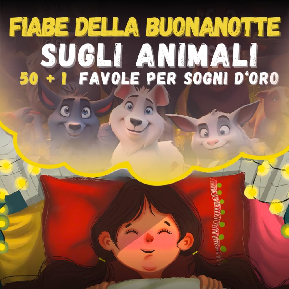 Fiabe della Buonanotte sugli Animali: 50+1 Storie per Sogni d'Oro. Ogni favola porta con se un insegnamento e stimola la curiosità e la fantasia. Storie da 5 min. per bambini dai 2 ai 6 anni. book