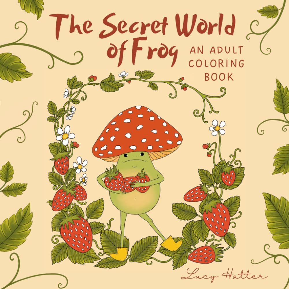 Secret World of Frog: An Enchanting Woodland Journey | An Adult Coloring Book (The World of Frog) Film, Art & Culture