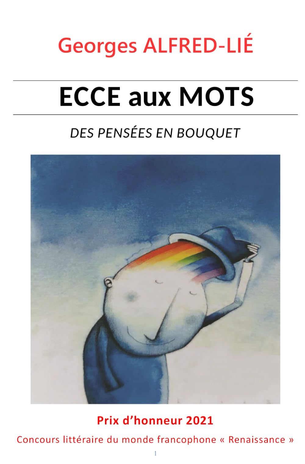 BOUQUET DE PENSÉES: Ecce aux Mots book