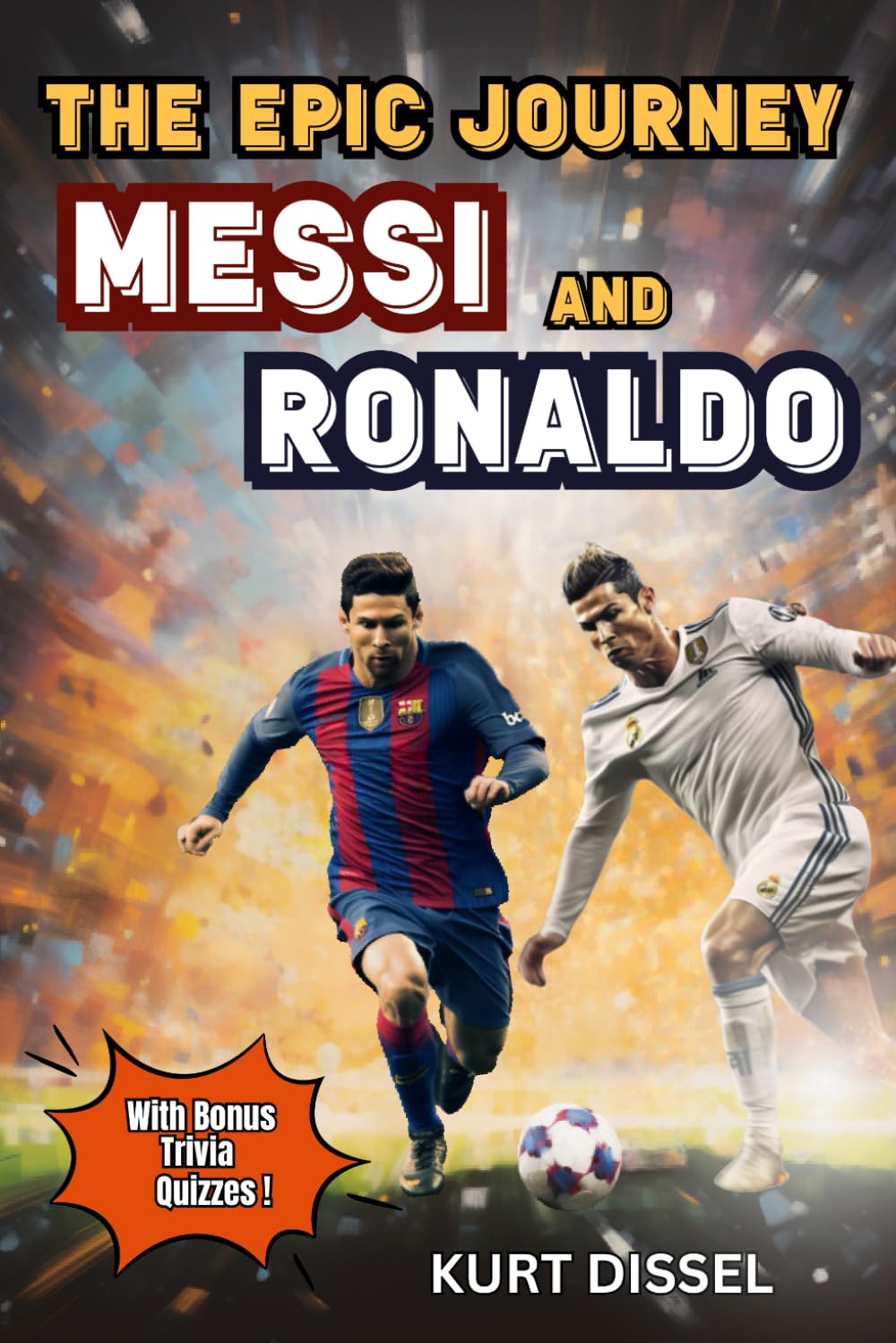 Soccer Books for Kids 8-12 - The Epic Journey of Lionel Messi and Cristiano Ronaldo: The tales of two amazing legends Sports Books