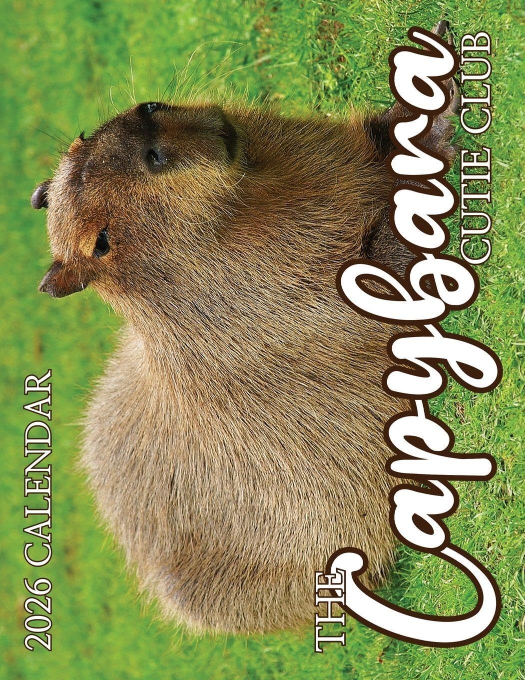 The Capybara Cutie Club 2026 Calendar Contemporary literature