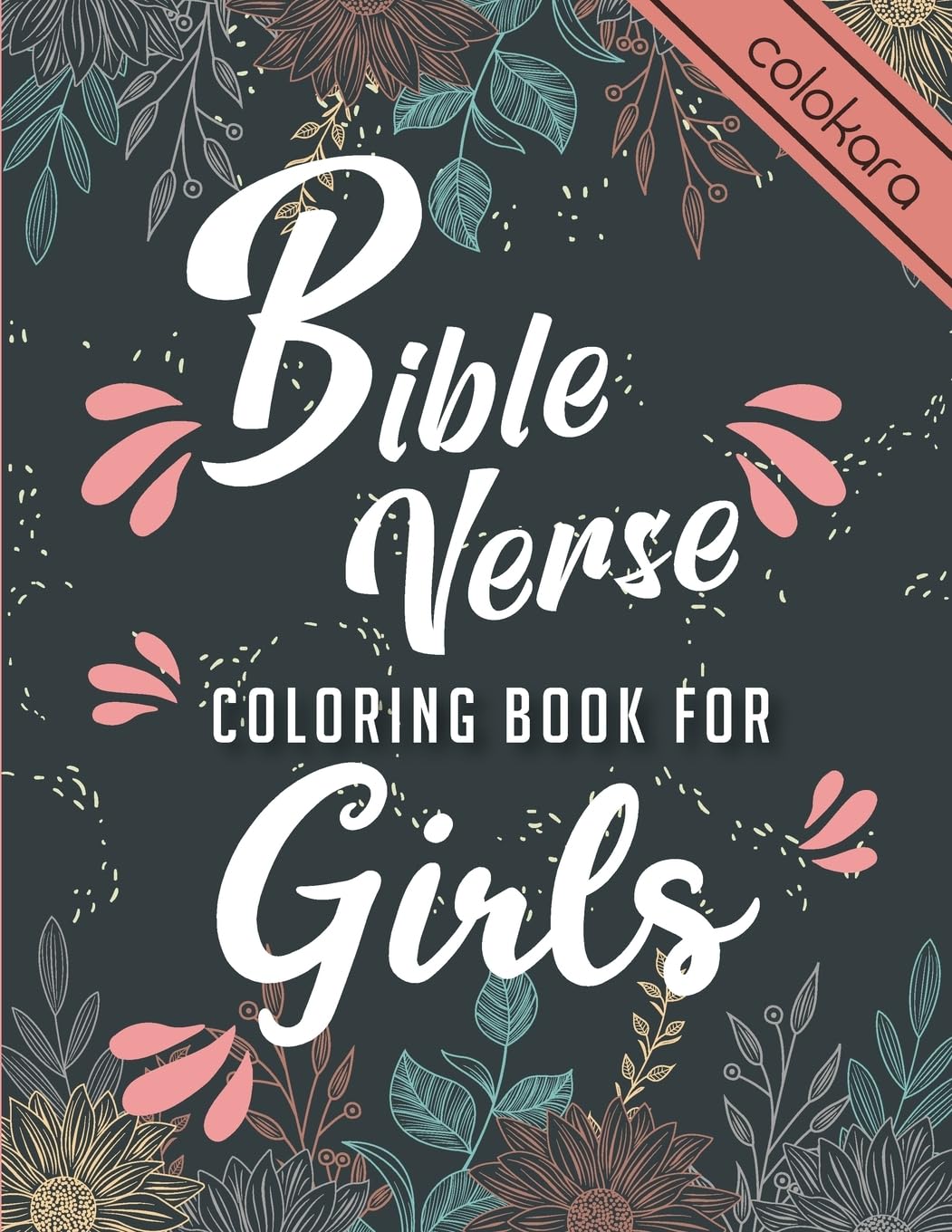 Bible Verse Coloring Book for Girls Education