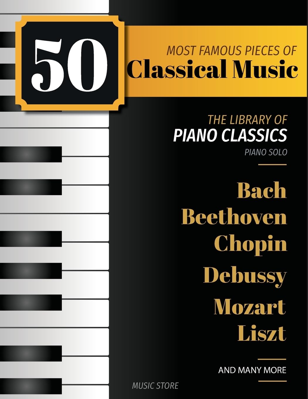 50 Most Famous Pieces Of Classical Music Sheet Music