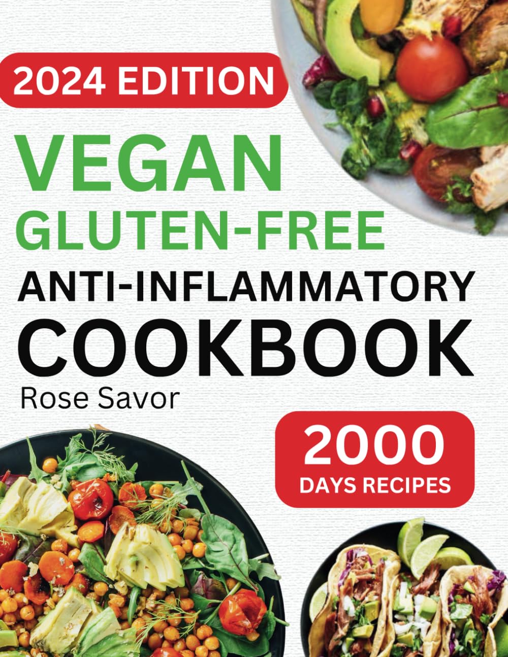 Vegan Gluten-Free Anti-Inflammatory Cookbook: Delicious and Nutritious Gluten-Free Plant-Based Satisfying Diet Recipes in 30-minute to Reduce Inflammation and Heal Immune System. Leisure, Home & Garden