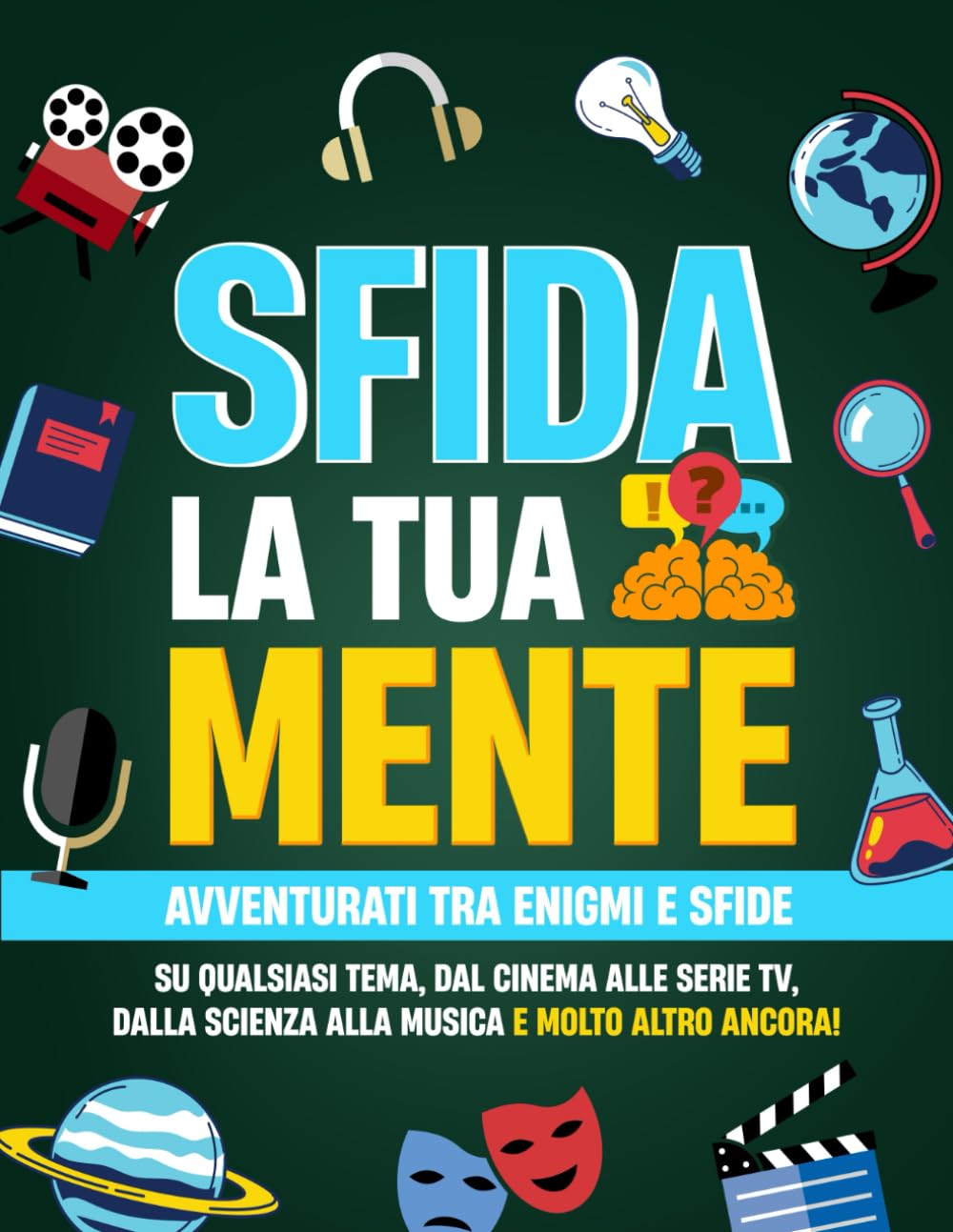 Sfida la tua mente: Avventurati tra enigmi e sfide su qualsiasi tema, dal cinema alle serie TV, dalla scienza alla musica e molto altro ancora! Film, Art & Culture