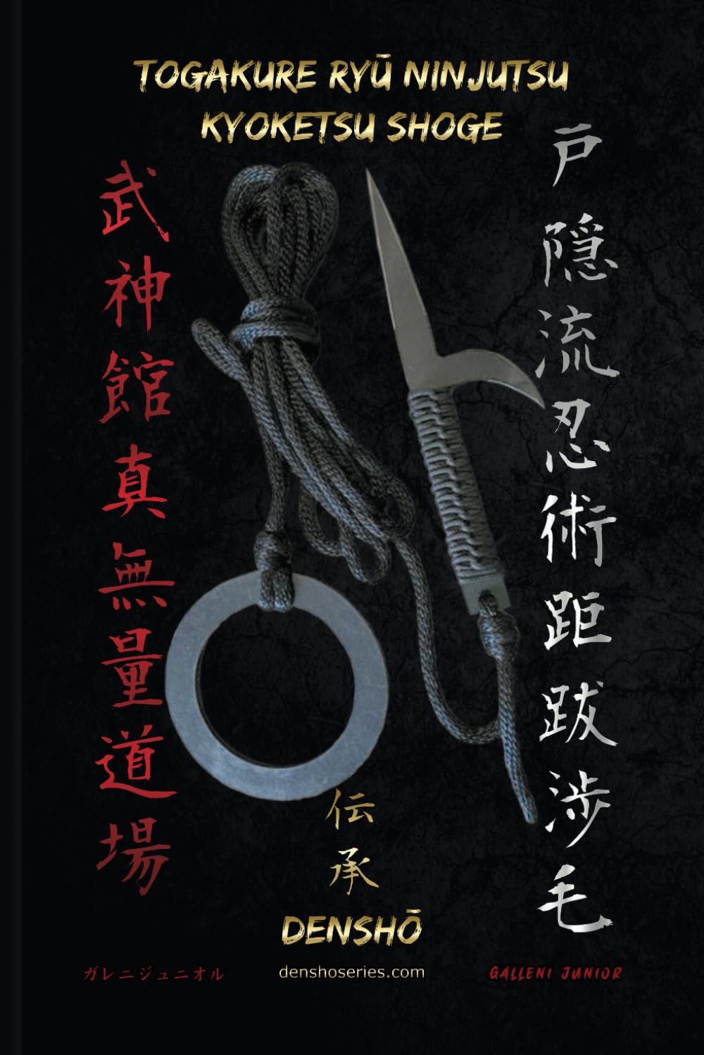 TOGAKURE RYŪ NINJUTSU - KYOKETSU SHOGE: Book with step-by-step descriptions of Kyoketsu Shoge techniques from Togakure Ryū Ninjutsu. book