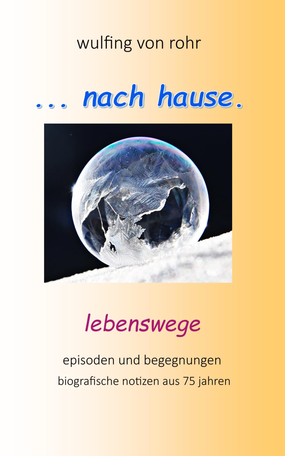 ... nach hause: lebenswege - biografische notizen aus 75 jahren Politics & Society