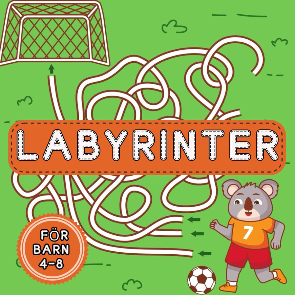 Labyrinter för Barn 4-8: Labyrint, pussel och problemlösning aktivitetsbok för barn book