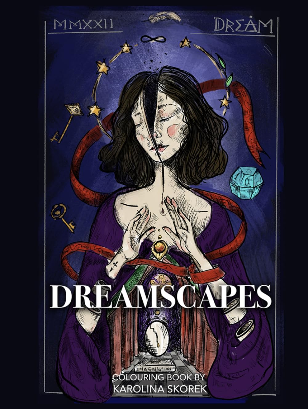 Dreamscapes: Colouring book by Karolina Skorek Books