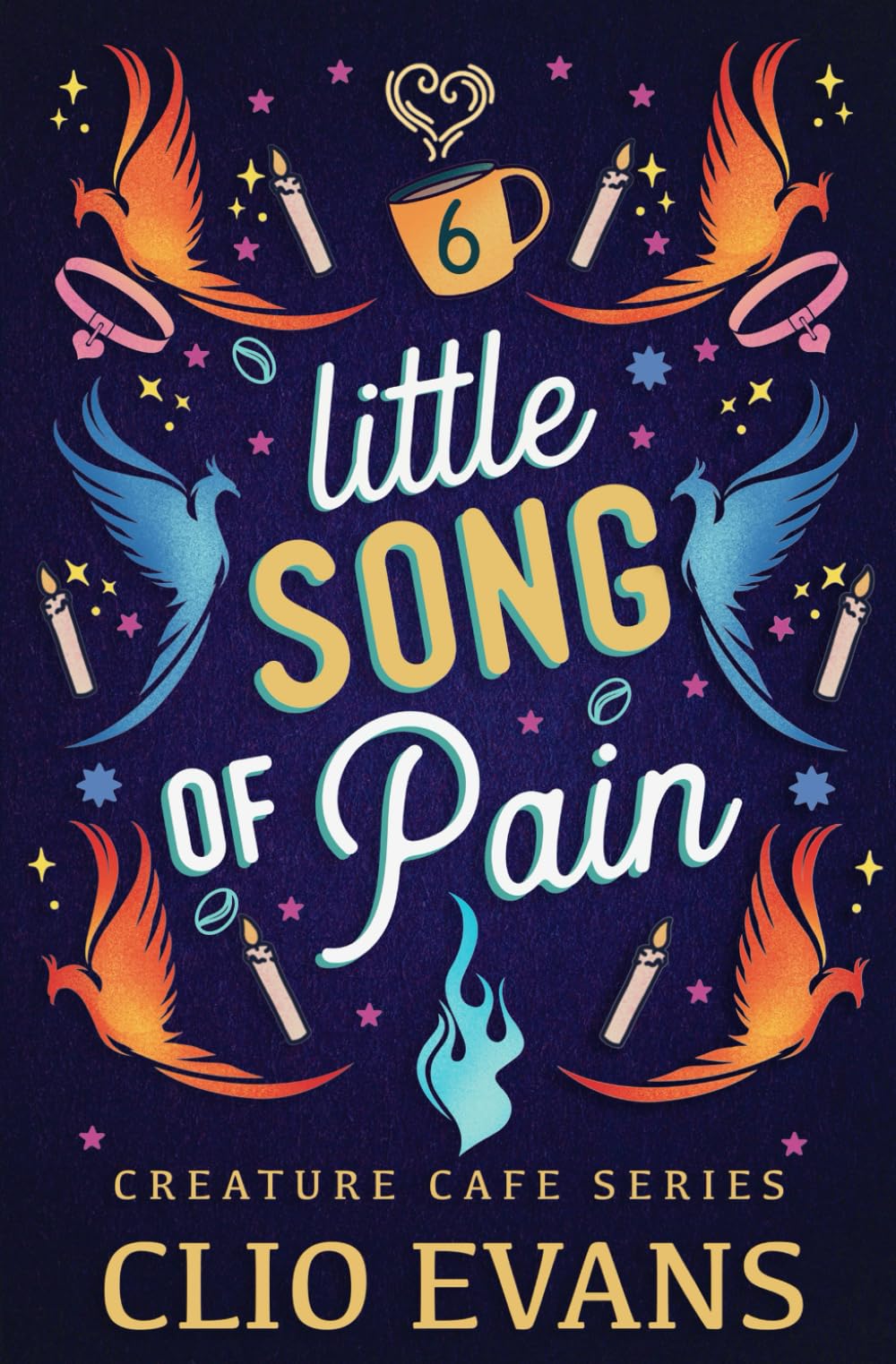 Little Song of Pain (MMF Monster Romance) (Creature Cafe Series, Band 6) Vampires & Bit-Lit