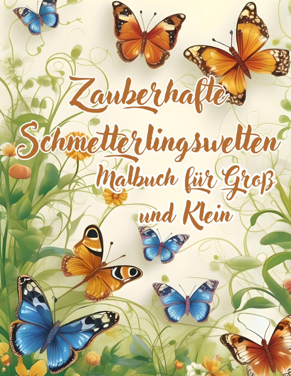 Zauberhafte Schmetterlingswelten: Ein Malbuch für Groß und Klein (Malbücher für Erwachsene, Band 2) Lifestyle