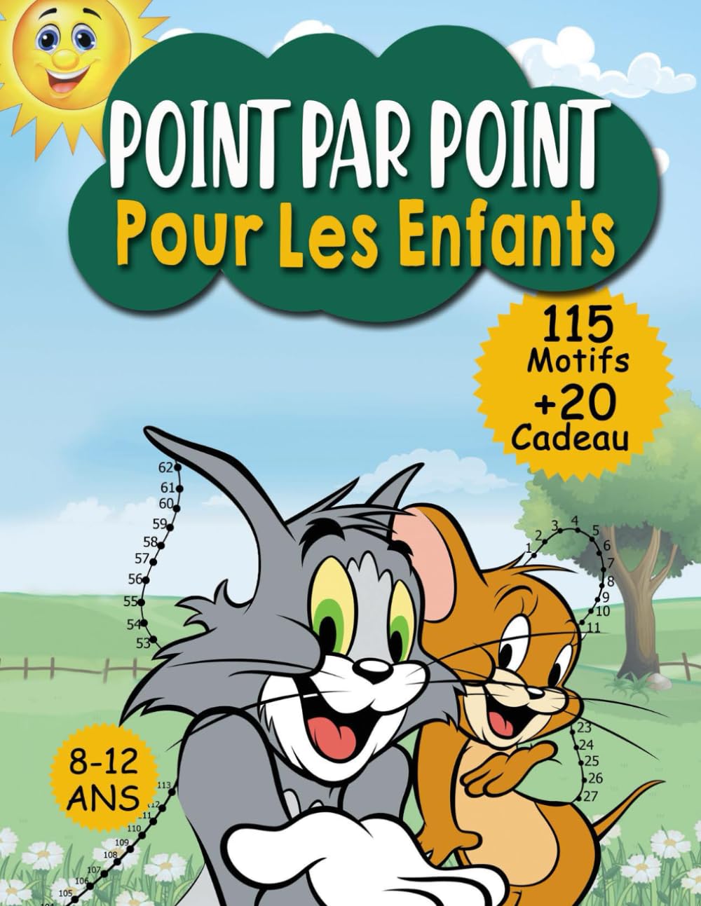Relier Point par Point pour les Enfants 8-12: 115 Activités de Point à Relier pour les Enfants, Garçons et Filles Ans 8-10, 10-12 | Livre d’Activités Amusantes à Connecter et Colorier! book