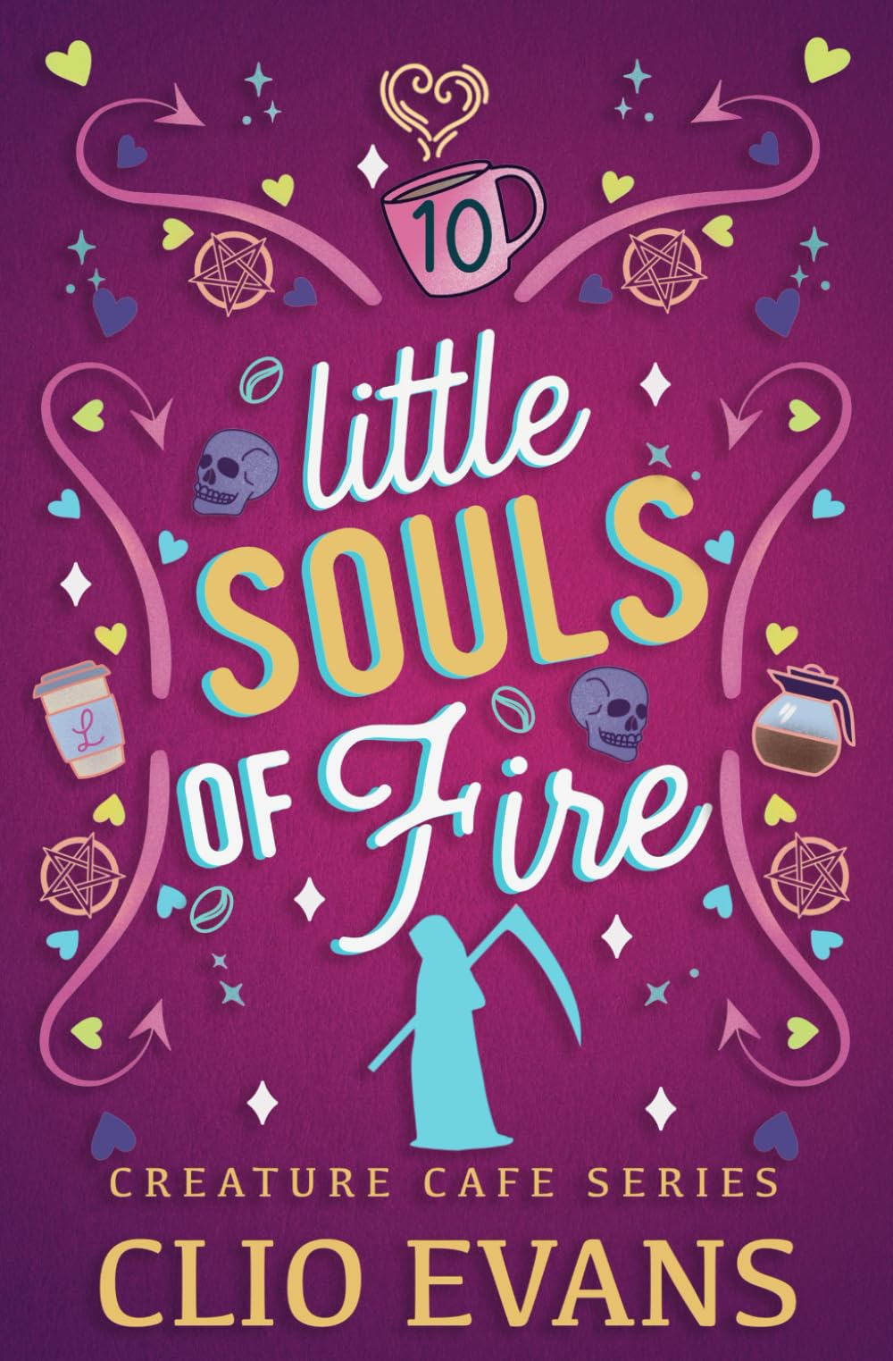 Little Souls of Fire (MMF Monster Romance- BARISTA'S BOOK) (Creature Cafe Series, Band 10) Eroticism
