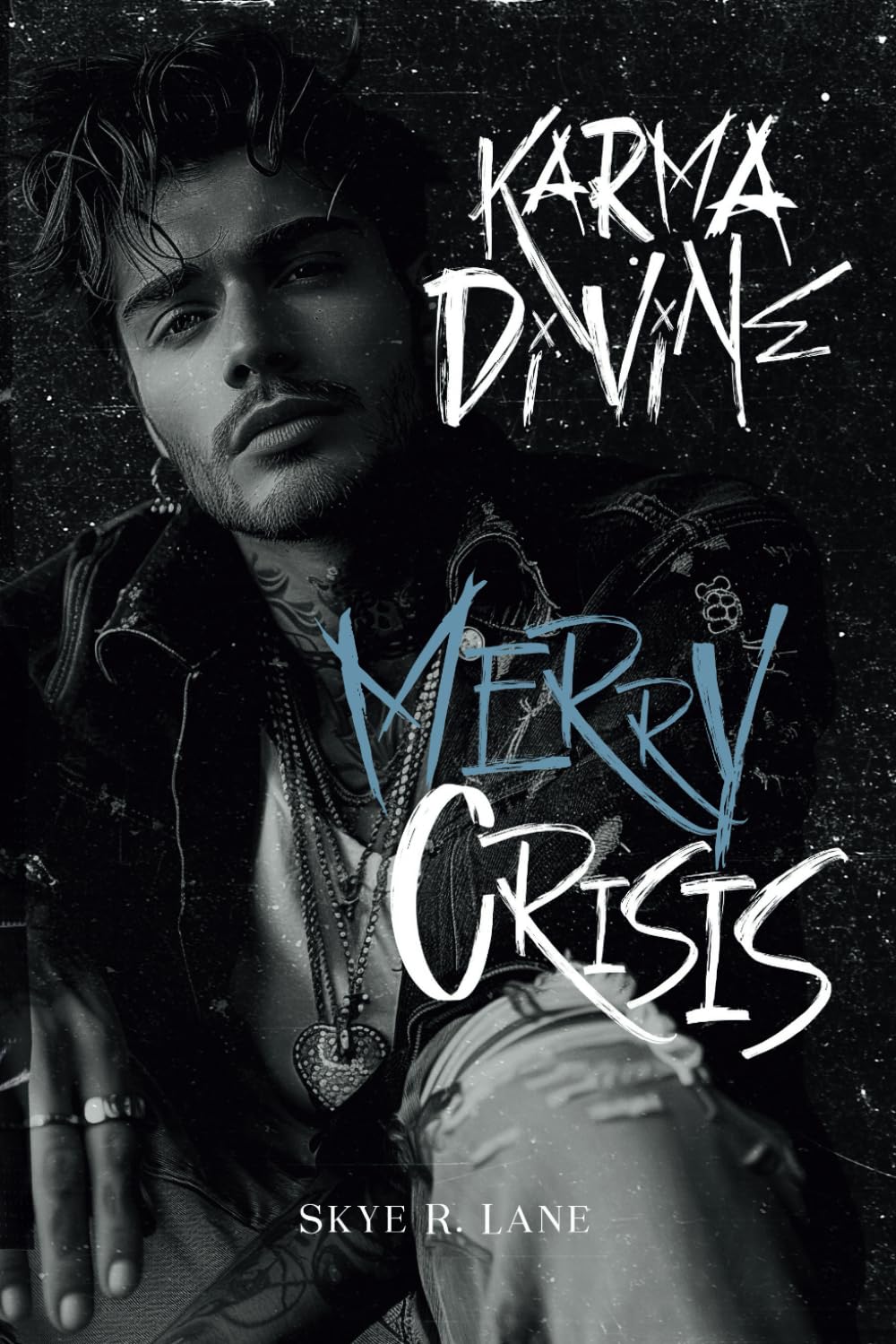 Karma Divine V - Merry Crisis (ALL BLACK EDITION): Dark & Sensual Rockstar Romance - bilingual, bisexual Reverse Harem (Karma Divine - Sonderausgaben, Band 5) Eroticism